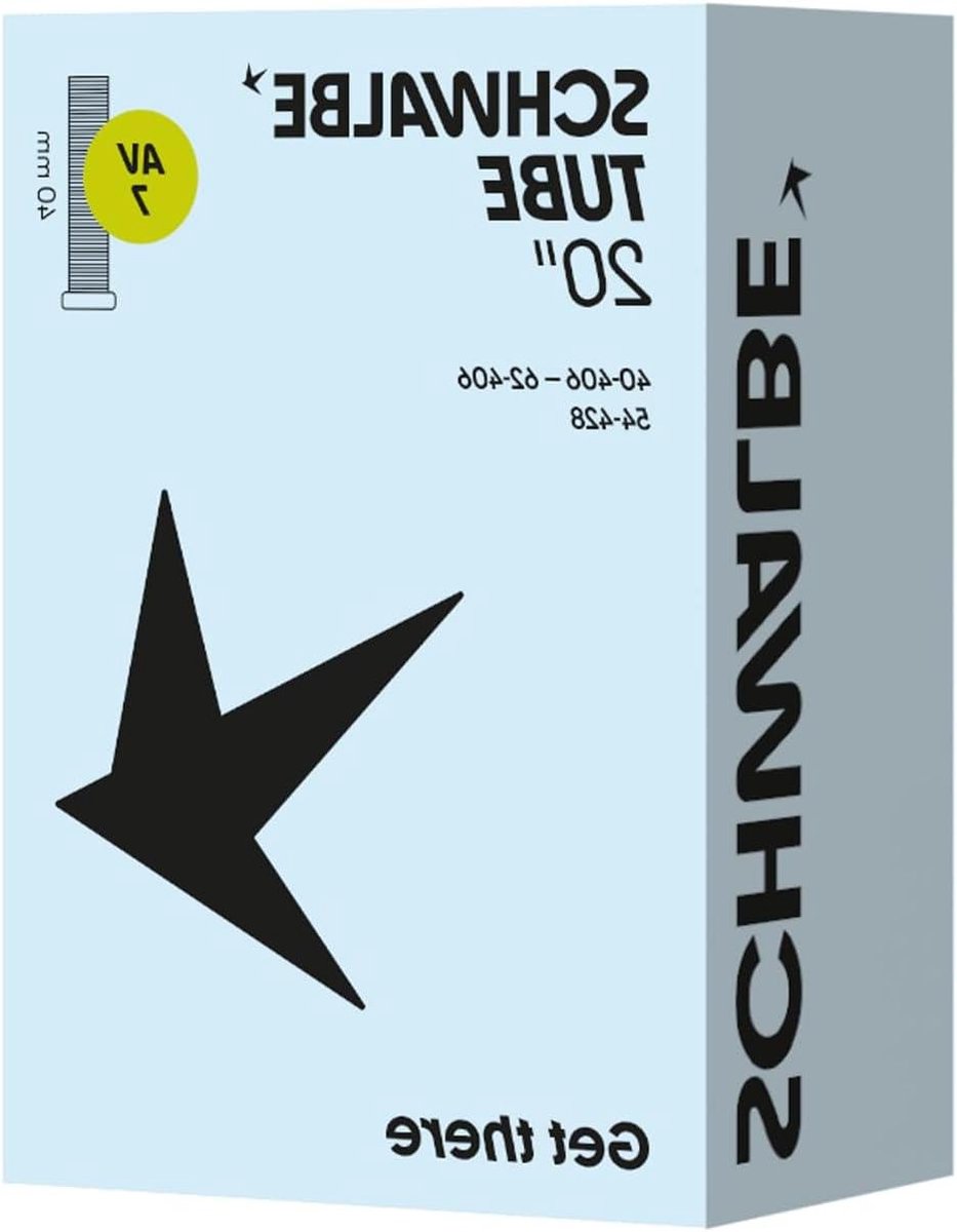 Fietsbinnenband - Banden reparatie - Banden oppompen - Butyl rubber - 20 Inch - Zwart