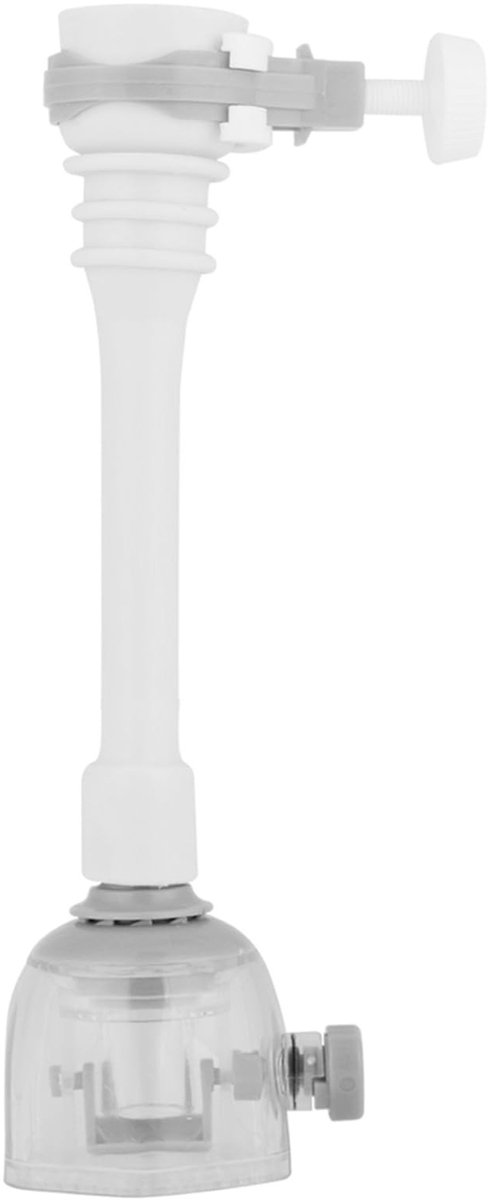 Dailygoods- Kraanverlengstuk 18cm - Flexibele Slang - 360° Rotatie - Waterbesparend - Spatvrij - Hoogwaardige ABS Materialen - Kraanaccessoire