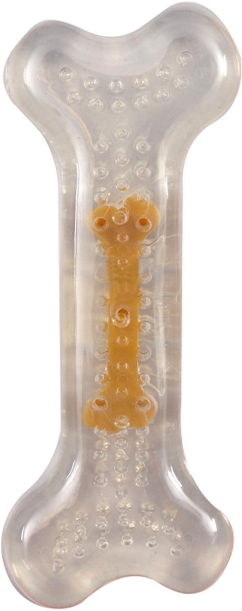 COCAPET BY kauwspeelgoed -voor honden - kauwbeen TPR - tandverzorgend - kipsmaak - Medium - 12 cm - chewing toy