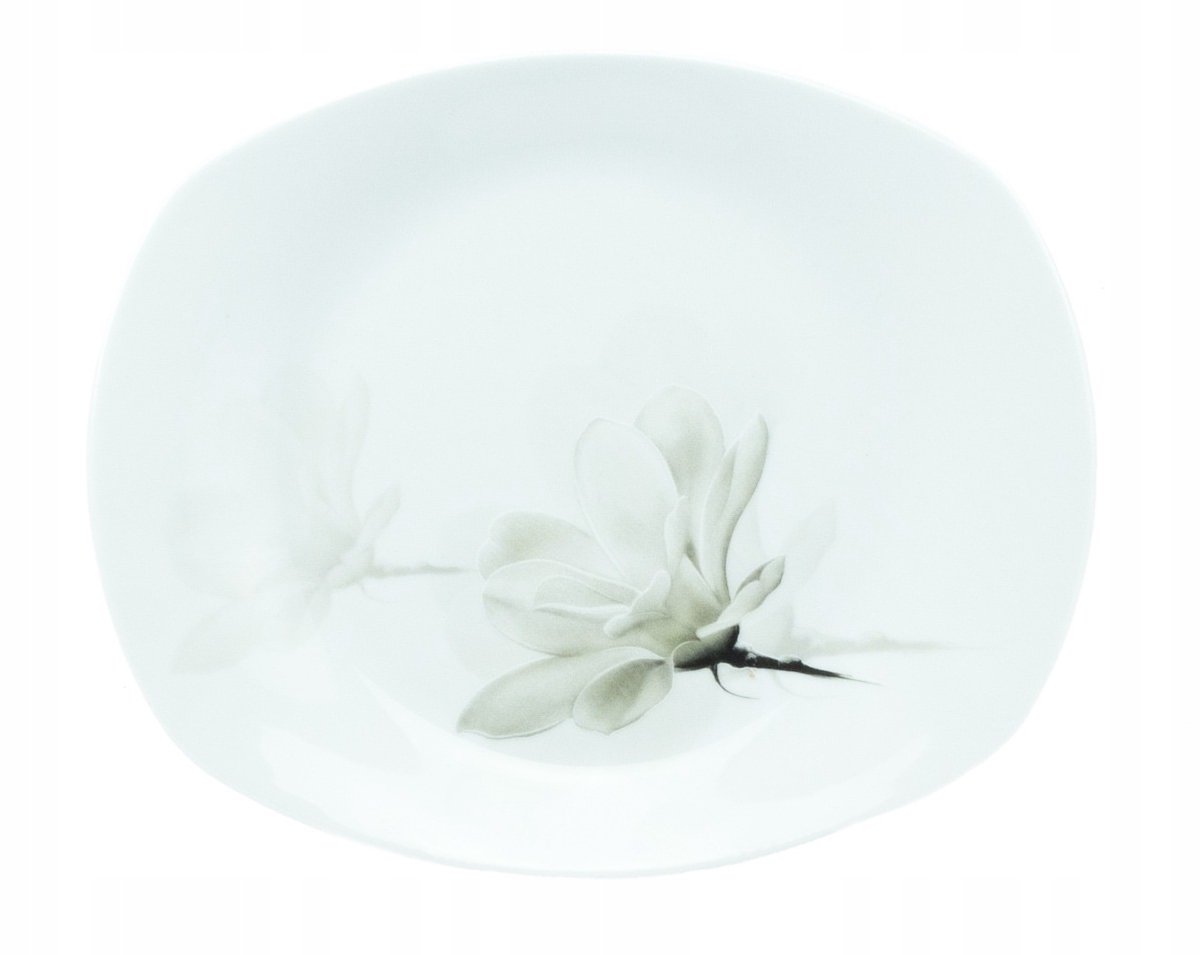 Lubiana Magnolia Avocado Dessertbord 23 cm Porselein