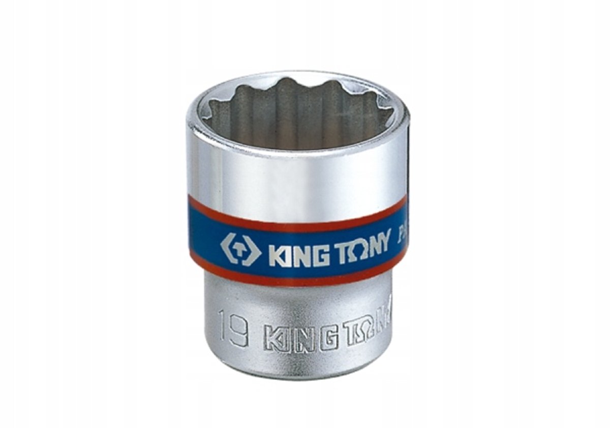 King Tony Dopslagsleutel 3/8" 8mm 12-kant Cr-V Kort 27mm