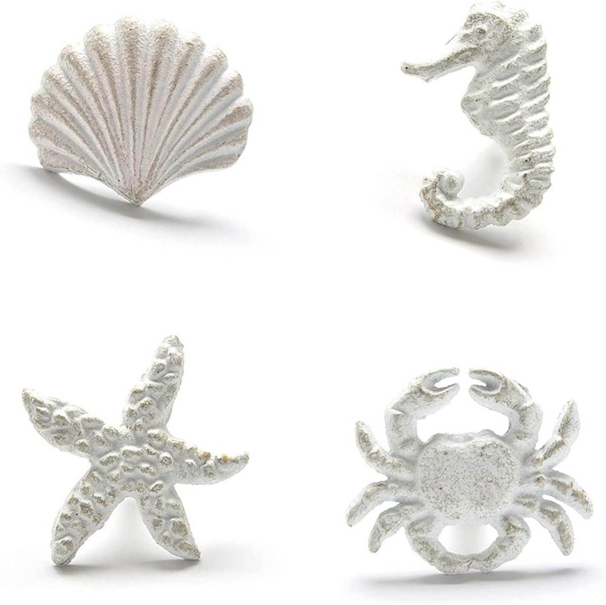 Deurklink Kastgrepen - Lade Knoppen - Meubels Vernieuwen - Mediterrane Stijl - 4 Stuks - W