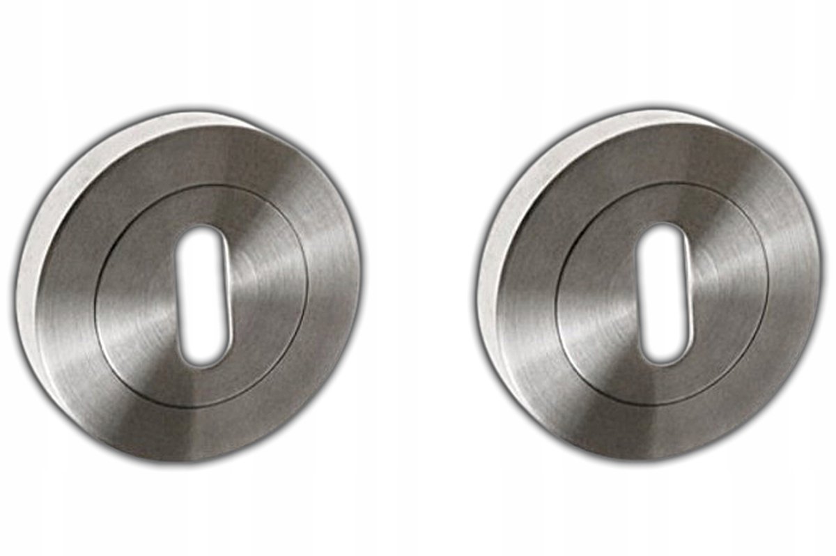 RVS Rozet Cilinder 38mm - Deurbeslag Inox