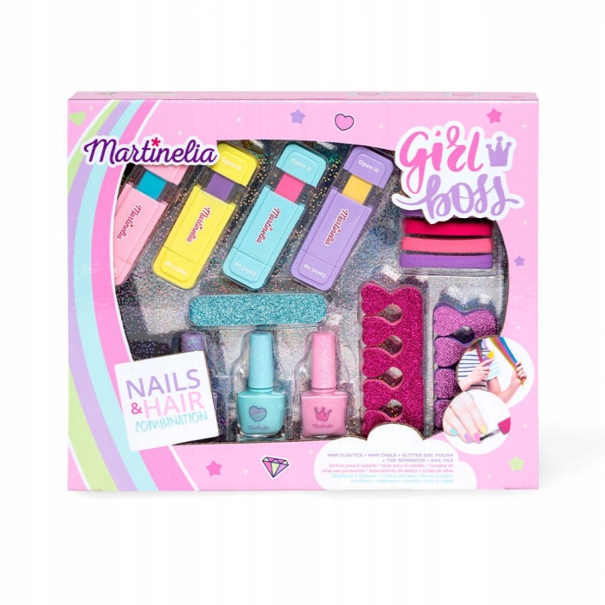 Martinelia Kinder Nagel- en Haarstyling Set