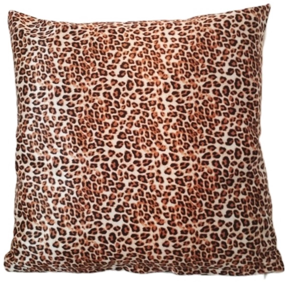 Decoratieve Panterprint Satin Kussensloop 45x45 cm