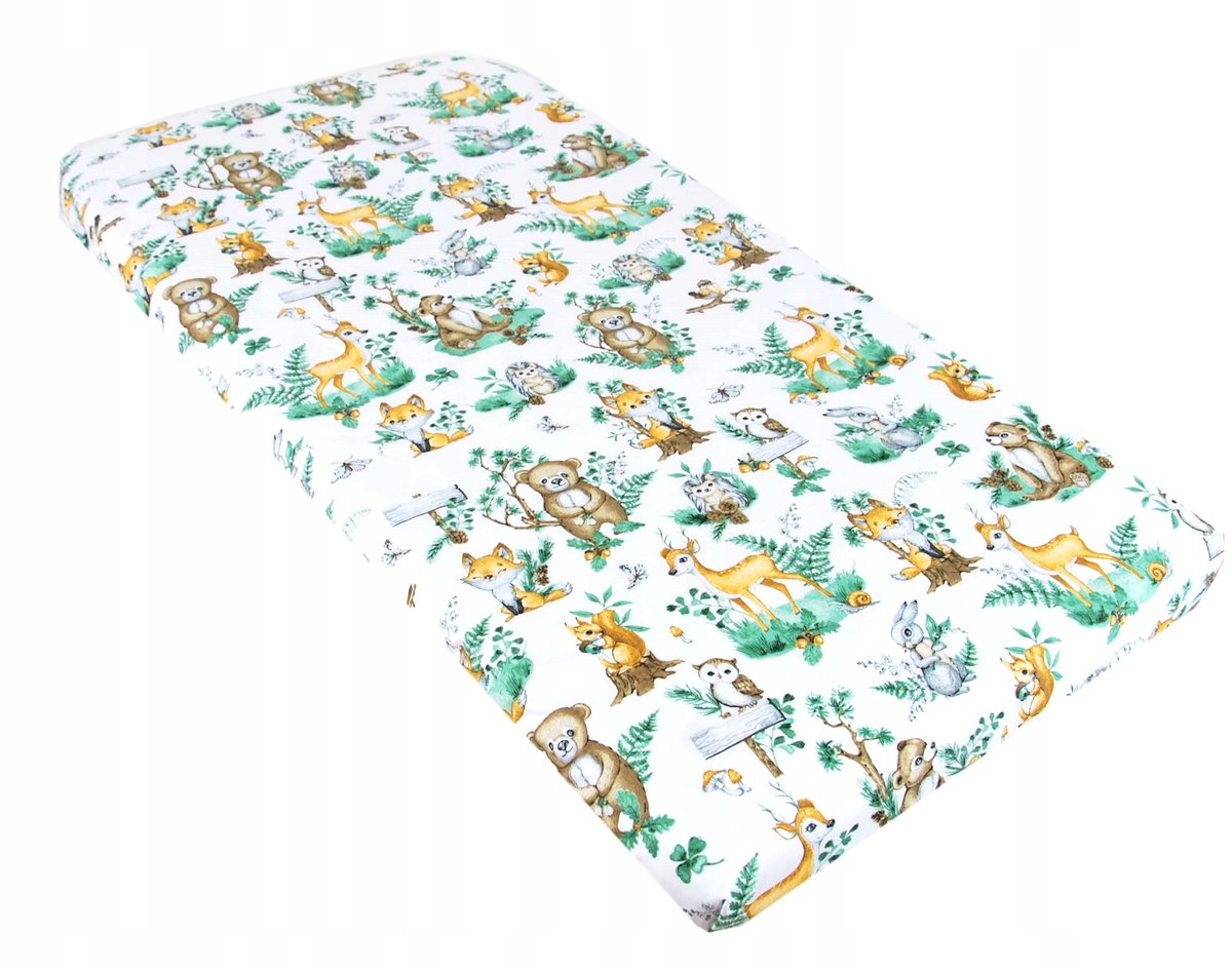 BabyLux Hoeslaken 60x120 cm met Elastiek - 100% Zachte Katoen