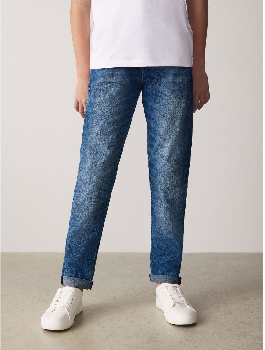 Next - Jongens - Stretchjeans met standaard pasvorm - Blauw