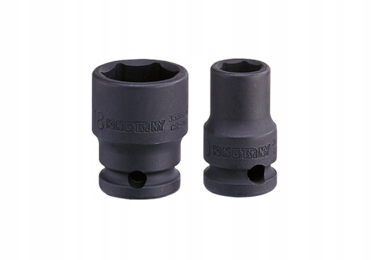 King Tony Hammers 3/8" 17 mm 32 mm 6-zijdig chroom-molybdeenstaal