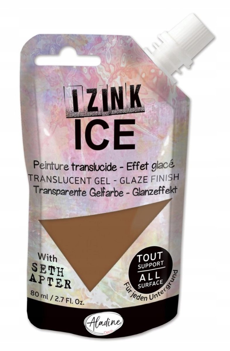 Izink ICE Verf Miodowa 80 ml - Transparante Gelverf