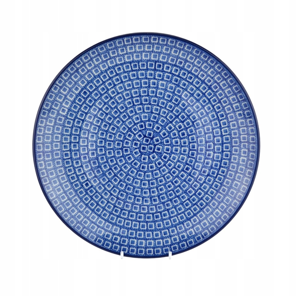 Plat bord 25 cm - Handgemaakt Bolesławiec-keramiek