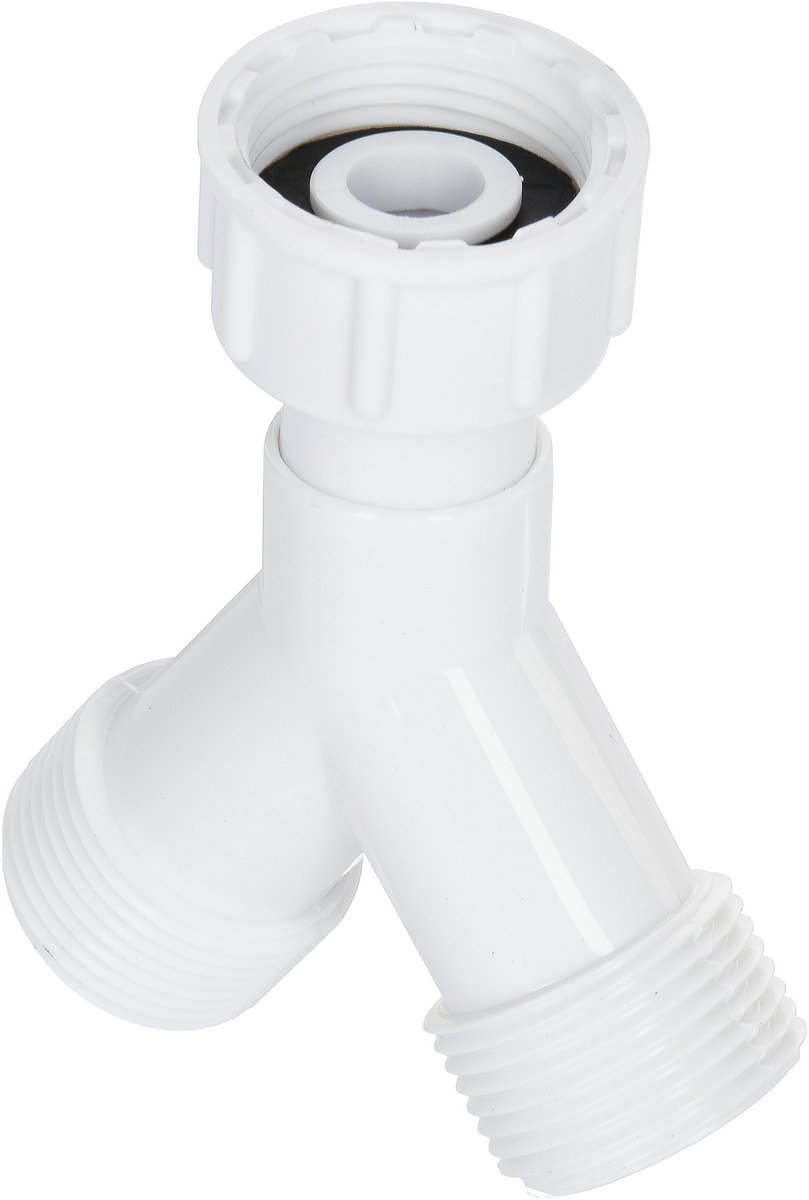Sanivesk kunststof Y-stuk - 3/4 inch - voor vaat- en wasmachine