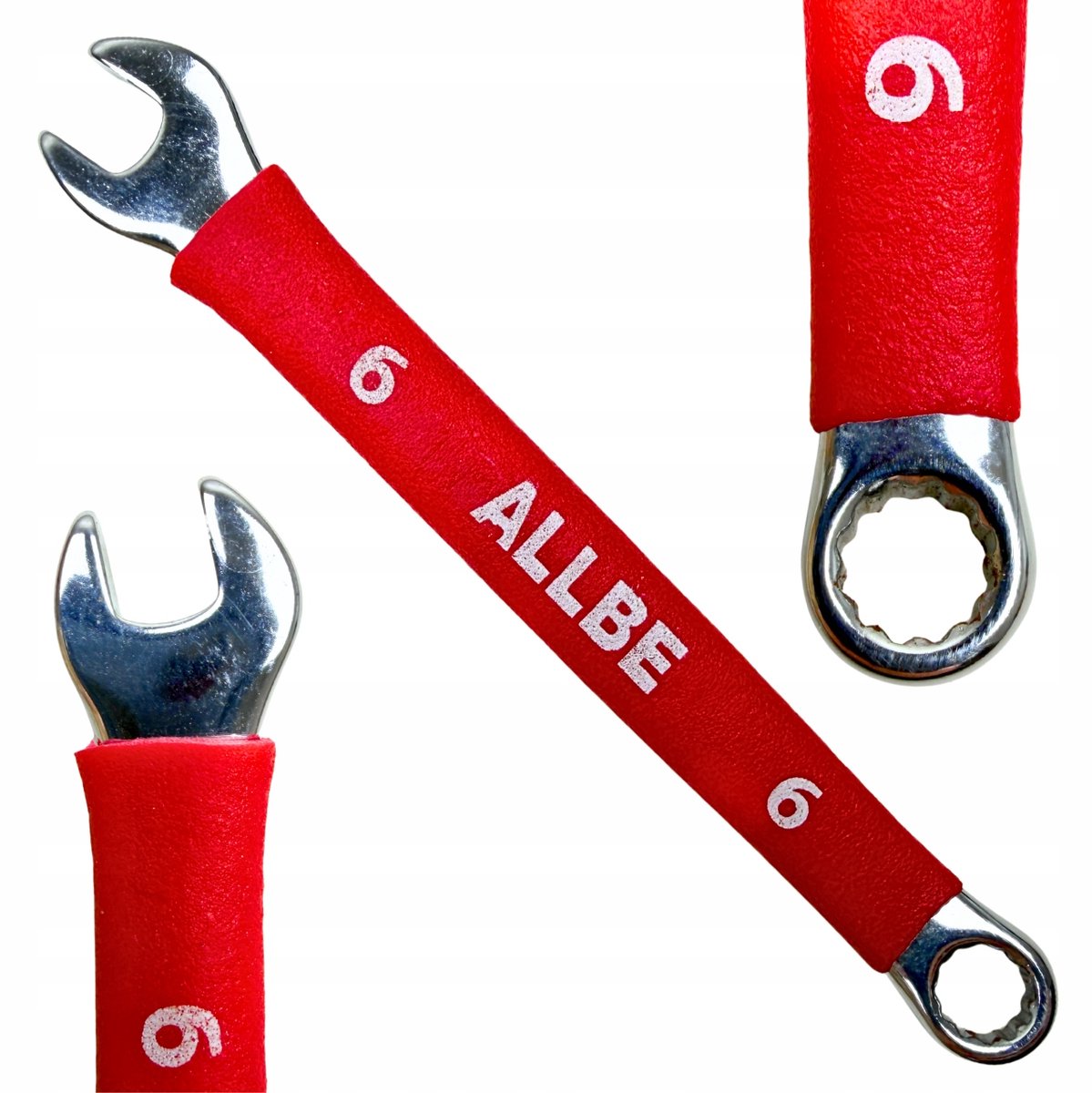 Ringsleutel 6mm CRV Staal - Antislip Grip