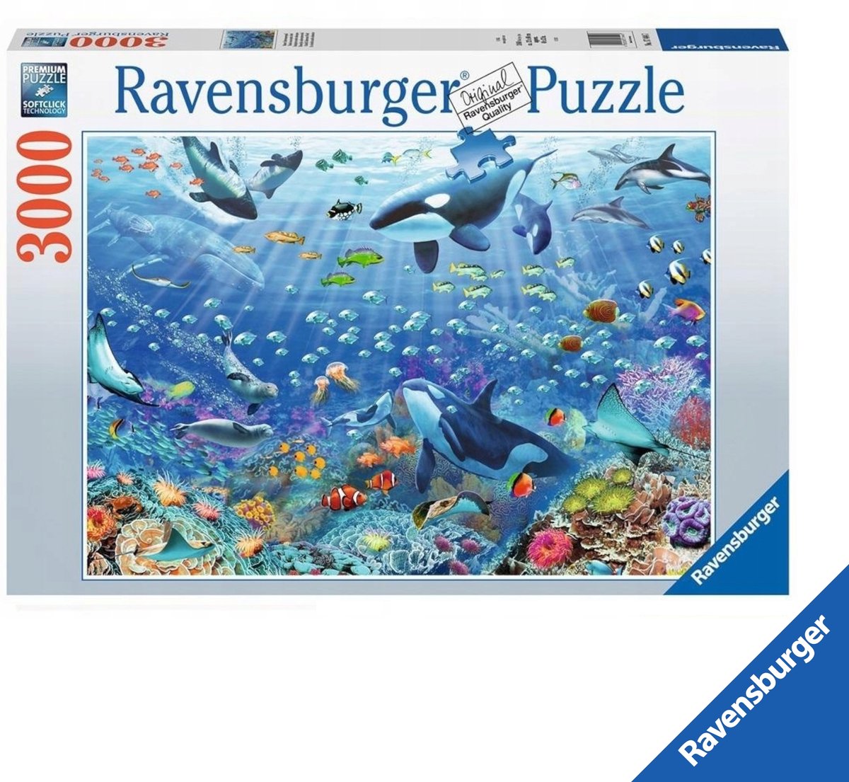 Ravensburger puzzel 3000 stukjes onderwaterwereld educatief speelgoed