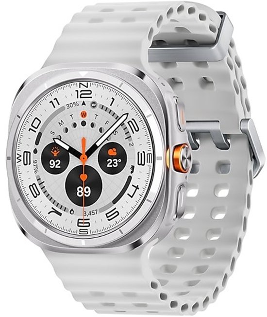 Samsung Galaxy Watch Ultra (2025) 4G Titanium Wit 47mm