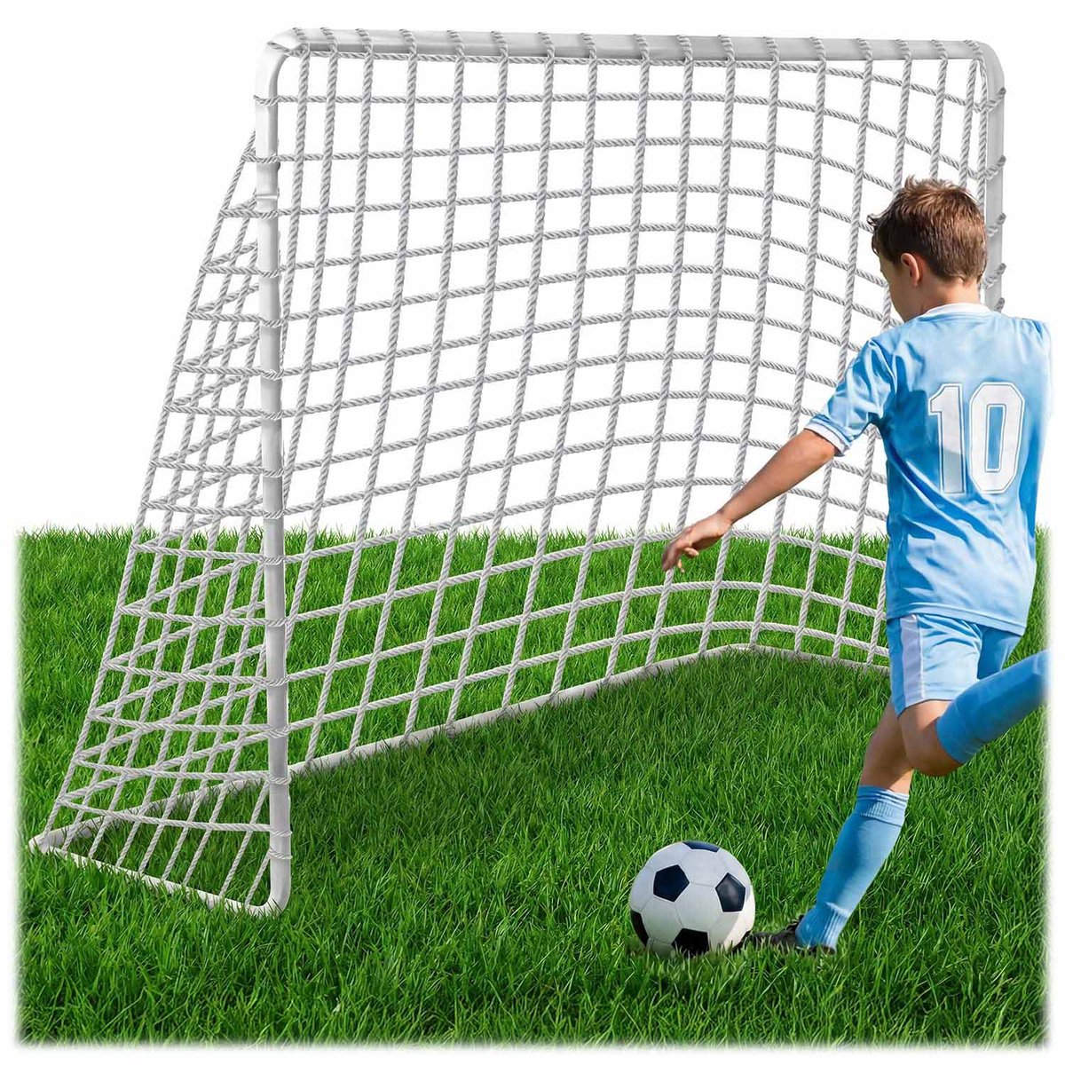 Neo-Sport - Voetbaldoel - Przenośna - 183 x 122 x 61 cm - Weerbestendig