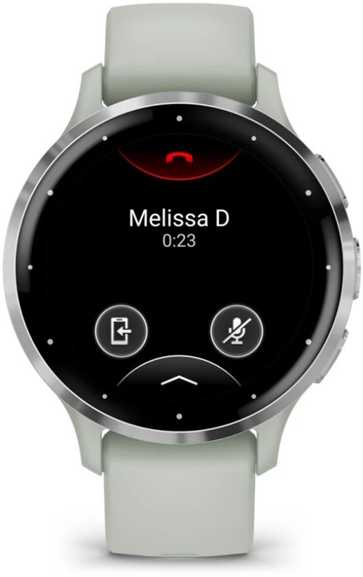 Garmin Venu 3s - Smartwatch - AMOLED-Scherm - 41mm - Sage Grey