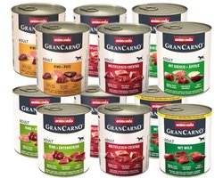 Animonda GranCarno Adult Serie - Hondennatvoer - Mix Smaken - Bezzbo - Graanvrij