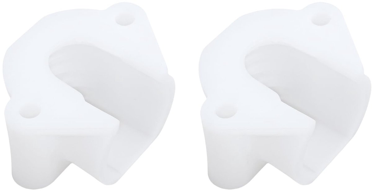 Dailygoods - 2 Stuks Droger Achtertrommel Bearing Cup Compatibel met Diverse Merken