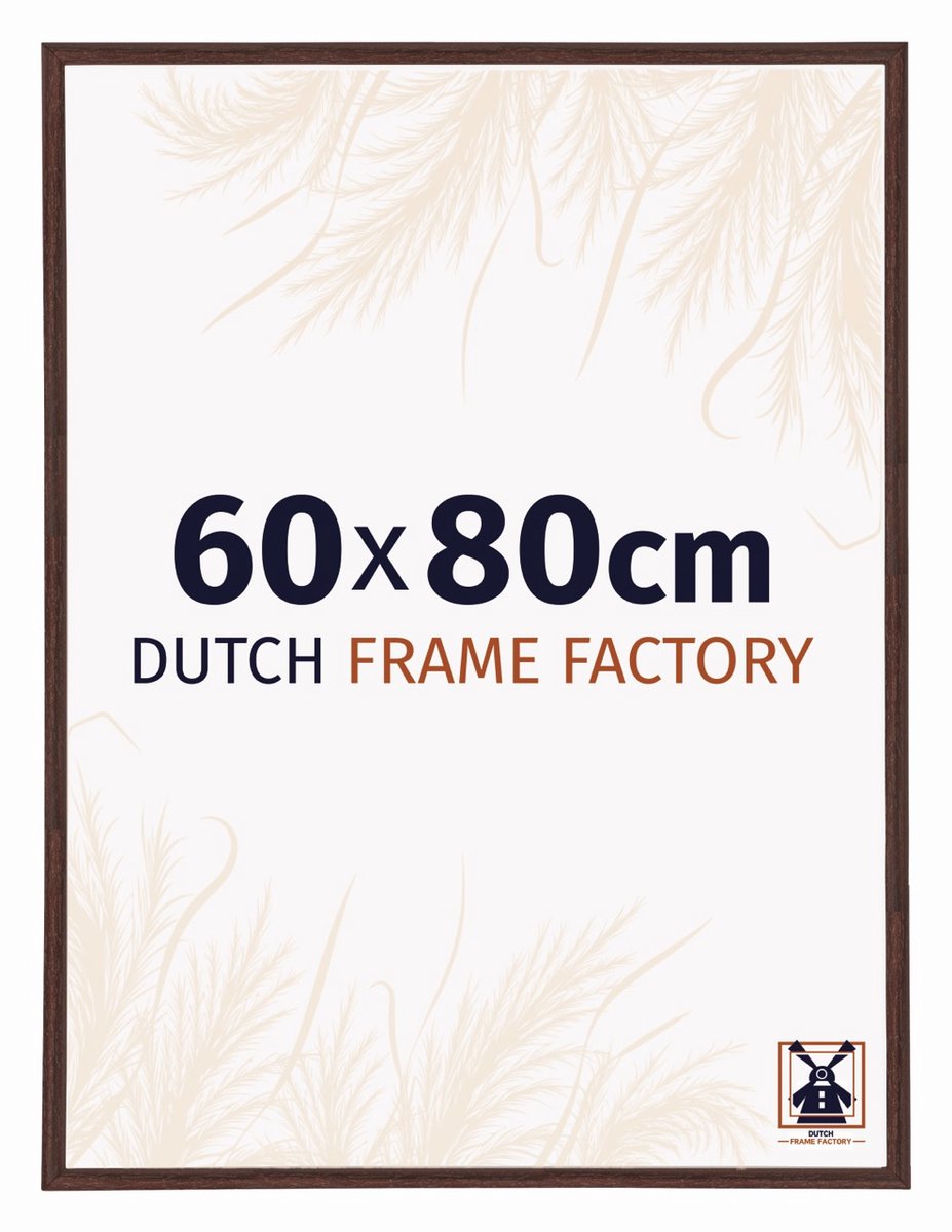 Dutch Frame Factory Fotolijst 60x80 cm - Kunststof - Bruin - Angers