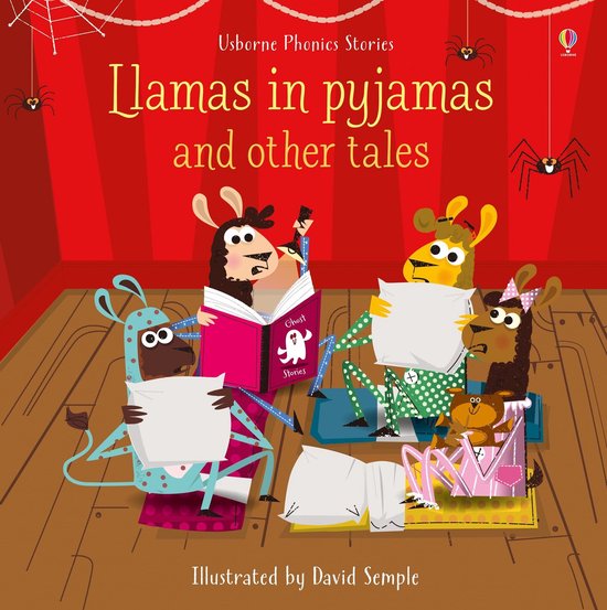 Llamas In Pyjamas & Other Tales BK & CD - cover