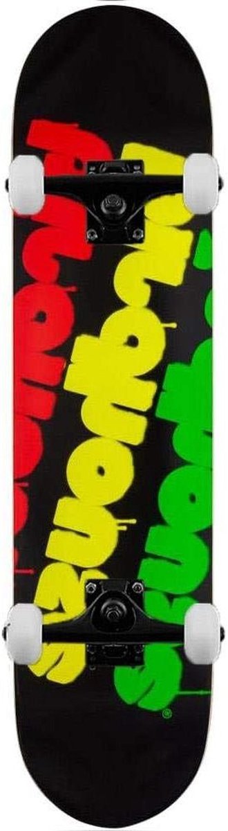 Compleet Skateboard Streetboard Straat skateboarden 7-laags esdoorn dek 8 inch breed Rasta