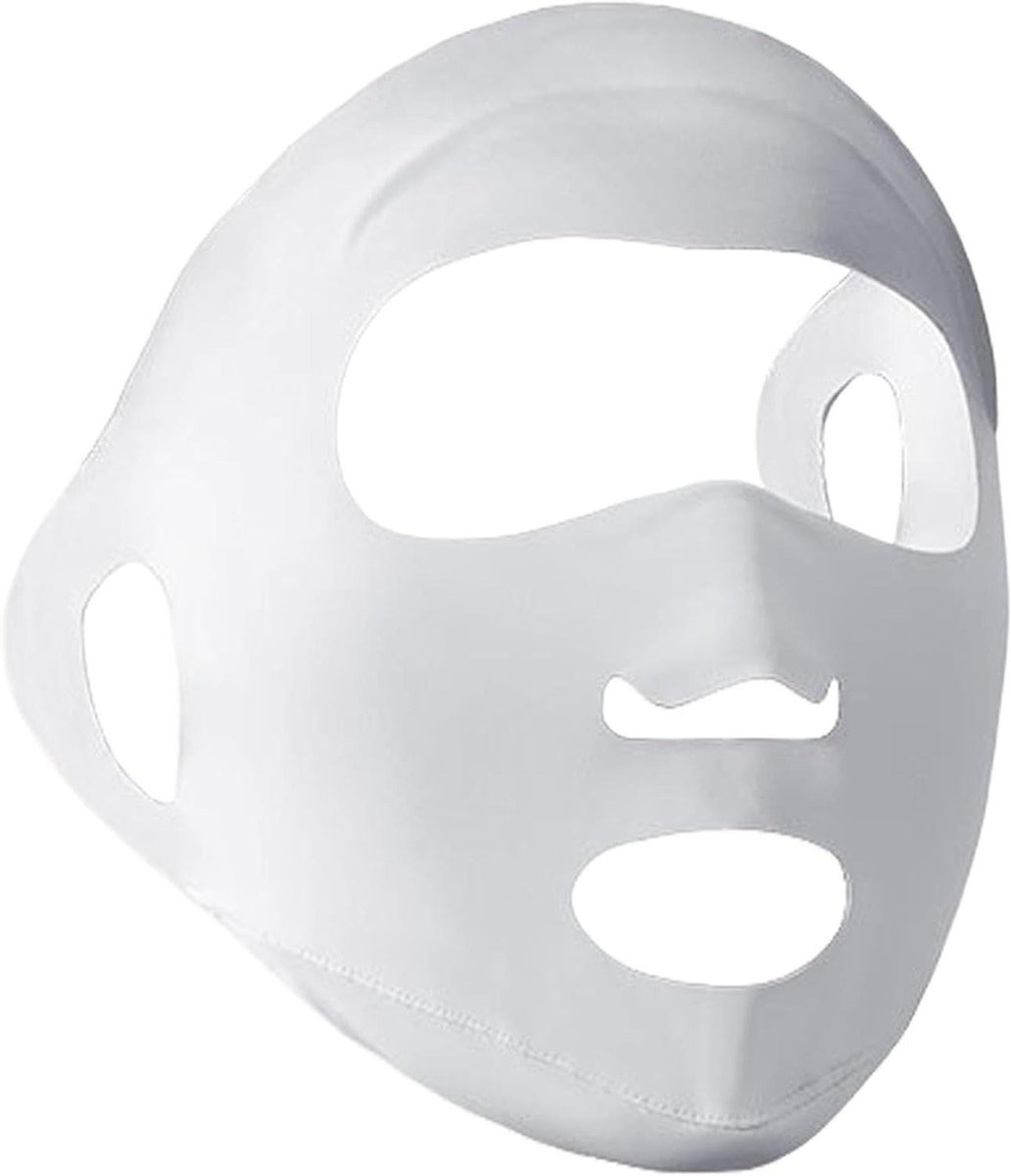 Gezichtsmasker - Herbruikbaar masker - Bescherming tegen zon - Ademende stof - 27.5 cm - Zwart