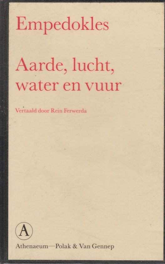Aarde Lucht Water En Vuur