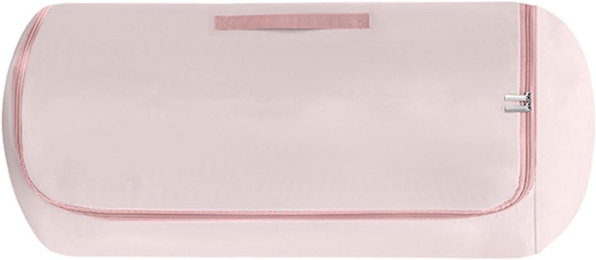 Stofzuigerzakken Opbergzakken - Vacuümcontainer Dekbedden - Ruimte Besparen - Dubbele Ritssluiting Vochtbarrière - 25 x 25 x 2 cm - Roze