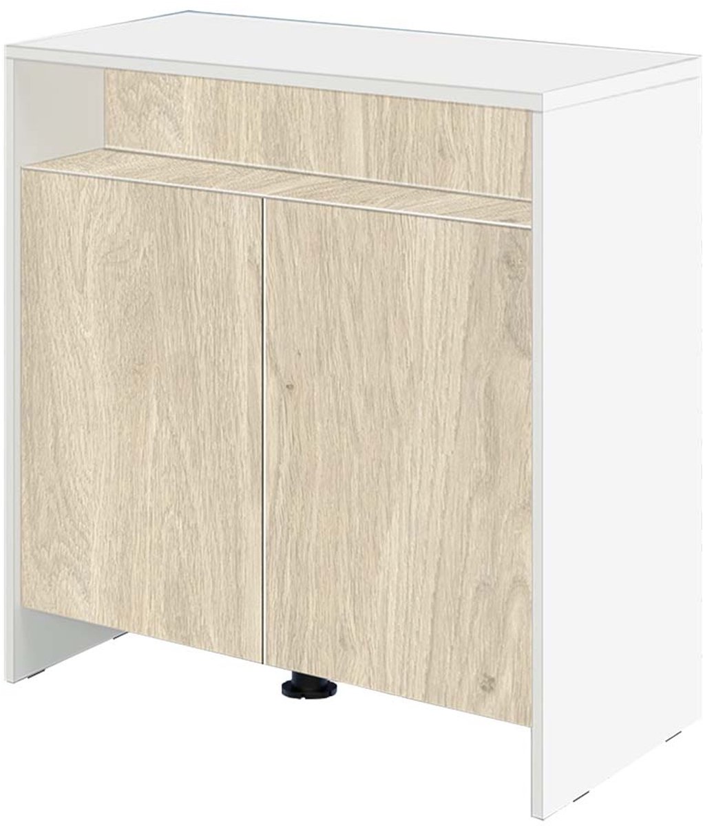 Ciano Aquariumkast voor 60 cm aquarium | 60 x 30 x 63 cm | Black Marble of Oak Oasis Oak oasis