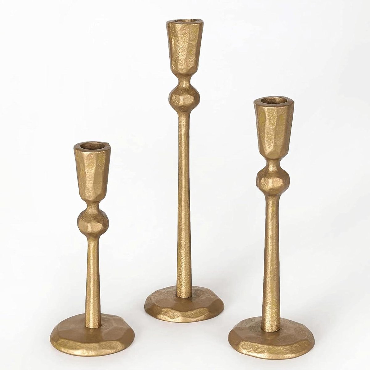 Metalen kandelaar middelpunt voor tafel Vintage stijl kandelaar in goud zwart Hoge kandelaarhouders voor eetkamer decor