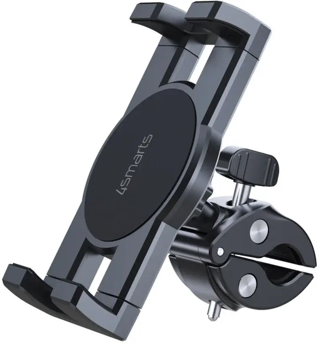 4smarts ErgoFix H24 Universele Houder - Geschikt voor iPad/Tablet - Met Stuurmontage - 360° Draaibaar