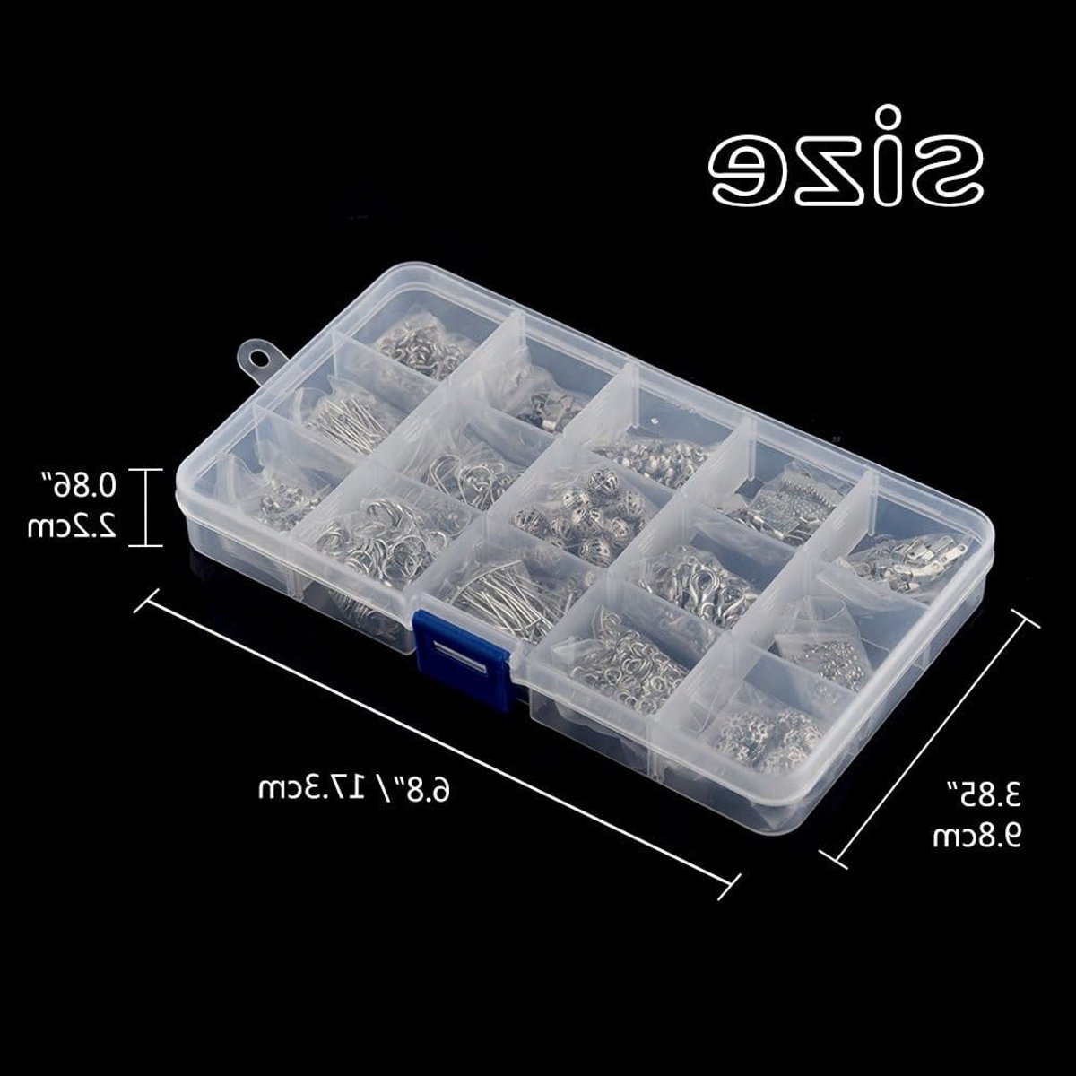Dailygoods- Sieradenmaakset - Sieradenreparatieset - Gereedschapset - Inclusief messing ring - Pincet - Tang - Perfect voor beginners - Sieradenkit — cadeau in Sieraden - foto 6