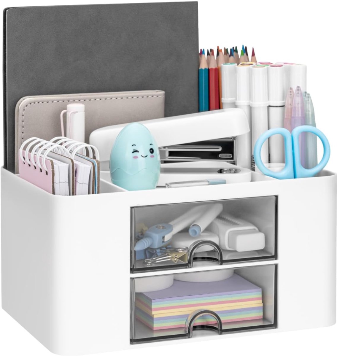 MKSS® Ladenkastje Bureau Orgenaizer - Bureaukast - Ladeblok - Wit