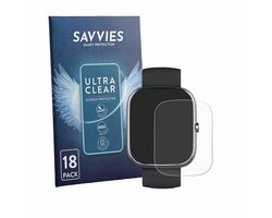 Savvies - Screenprotector voor taopodo T60 1.91" - Folie Beschermfolie transparant 18 Stuks