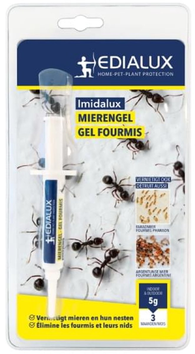 Edialux Imidalux Mierengel tube - Krachtige Insecticide - Met gratis cheatsheet