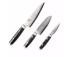 Yaxell Ran Messenset 3-delig - Geschenk Set - VG10 Damast Messen - Japans Vakmanschap
