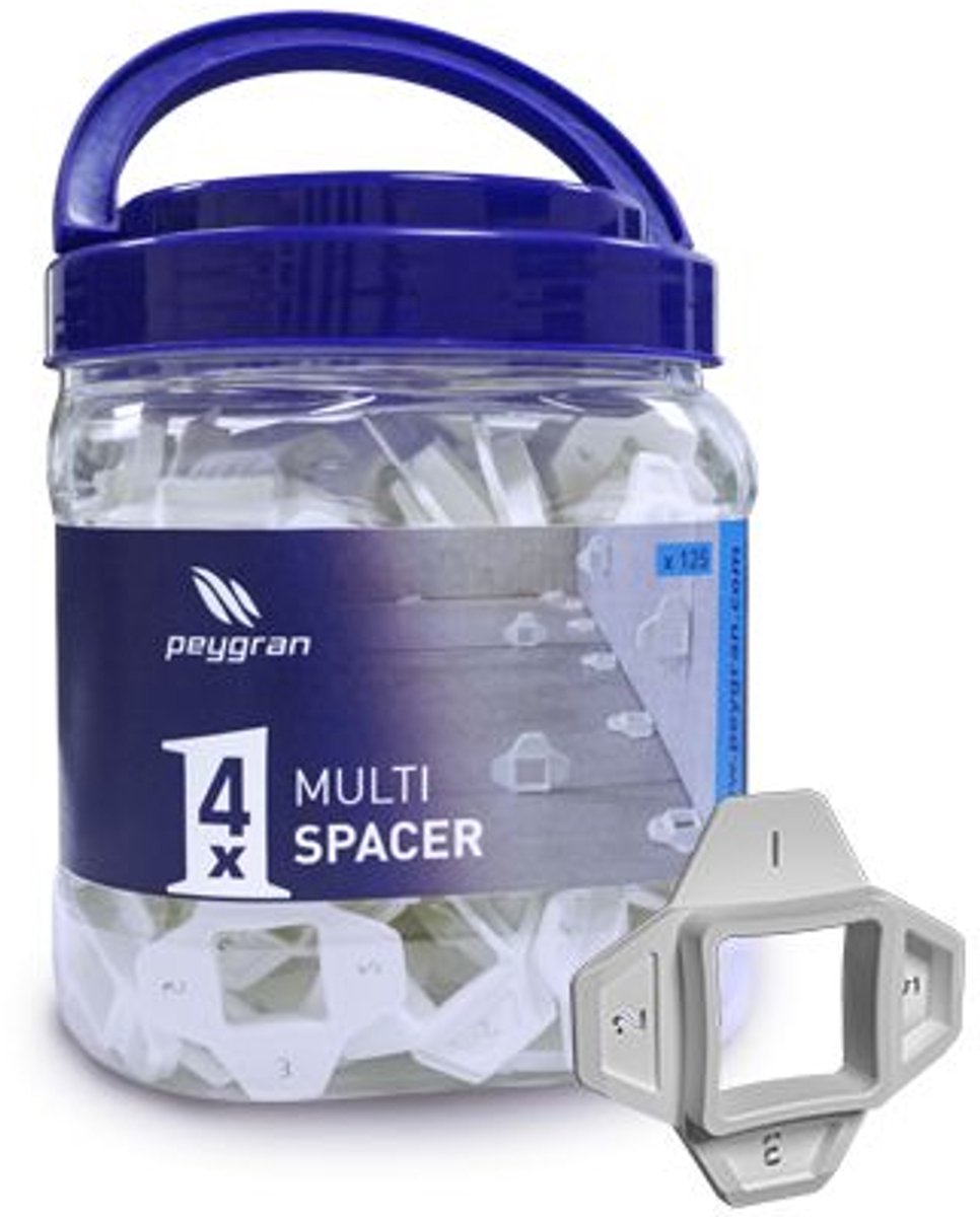 Multi Spacer 4 Peygran 125 stuks