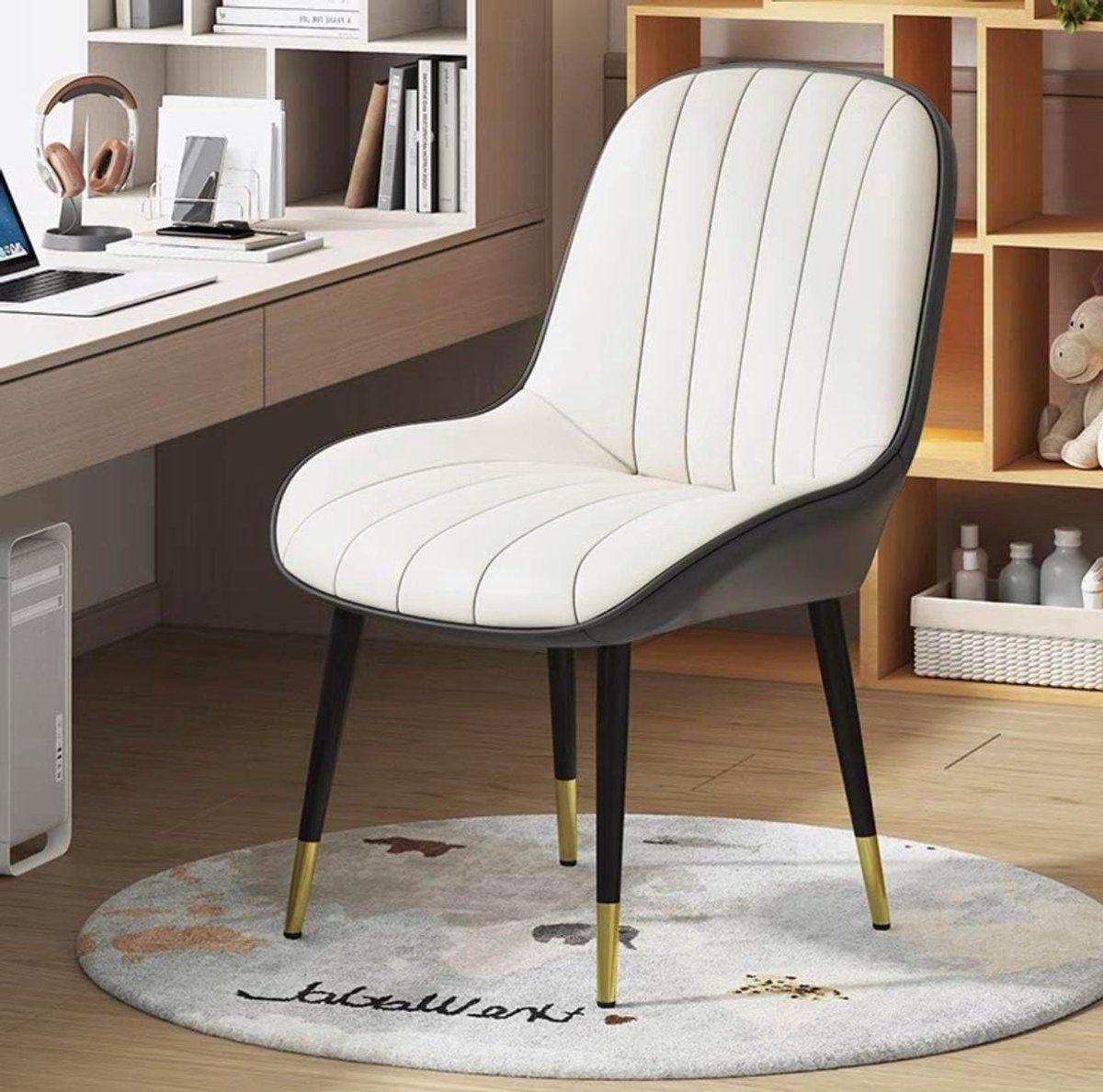 Eetkamerstoelen Set - Keukenstoelen Kuipstoelen - Comfortabel Zitten - 360 Graden Rotatie