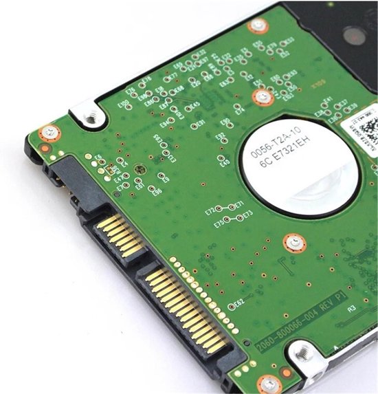 Interne Harde Schijf - Opslag voor Laptop - Extra Geheugen - Snelle Dataoverdracht - 500 GB - Zilver van Interne Harde Schijf — afbeelding 2