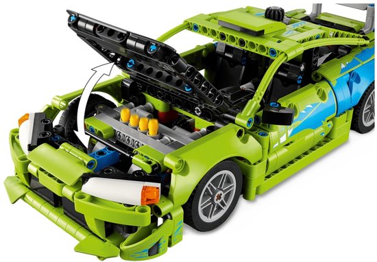 LEGO Technic Fast and Furious Mitsubishi Eclipse Auto Bouwpakket voor Kinderen en Tieners 42229