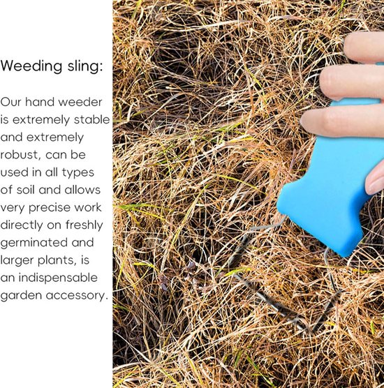 Wieder, onkruidverdelger, tuingereedschap voor buiten, tuin- en moestuinaccessoires, wieder - blauw van Merkloos	 — afbeelding 5
