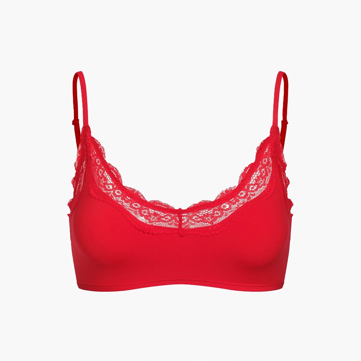 cfab - Kanten bralette - Beige - XL - BH Zonder Beugel Voorgevormd - Ondergoed - Naadlos