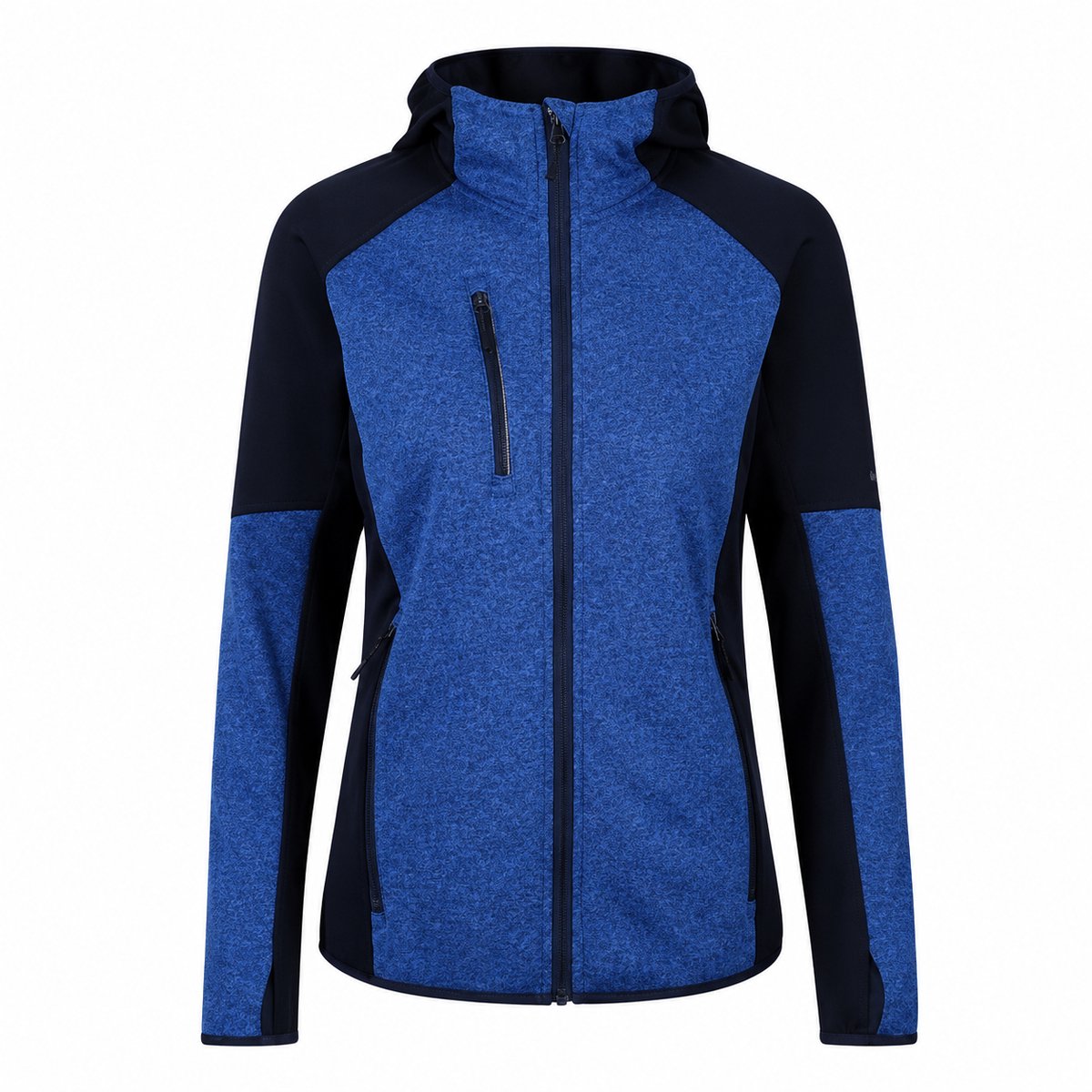 Regatta Women´s X-Pro Coldspring II Hybrid Fleece Jacket RG621 Oxford Marl/ 40 Marineblauw