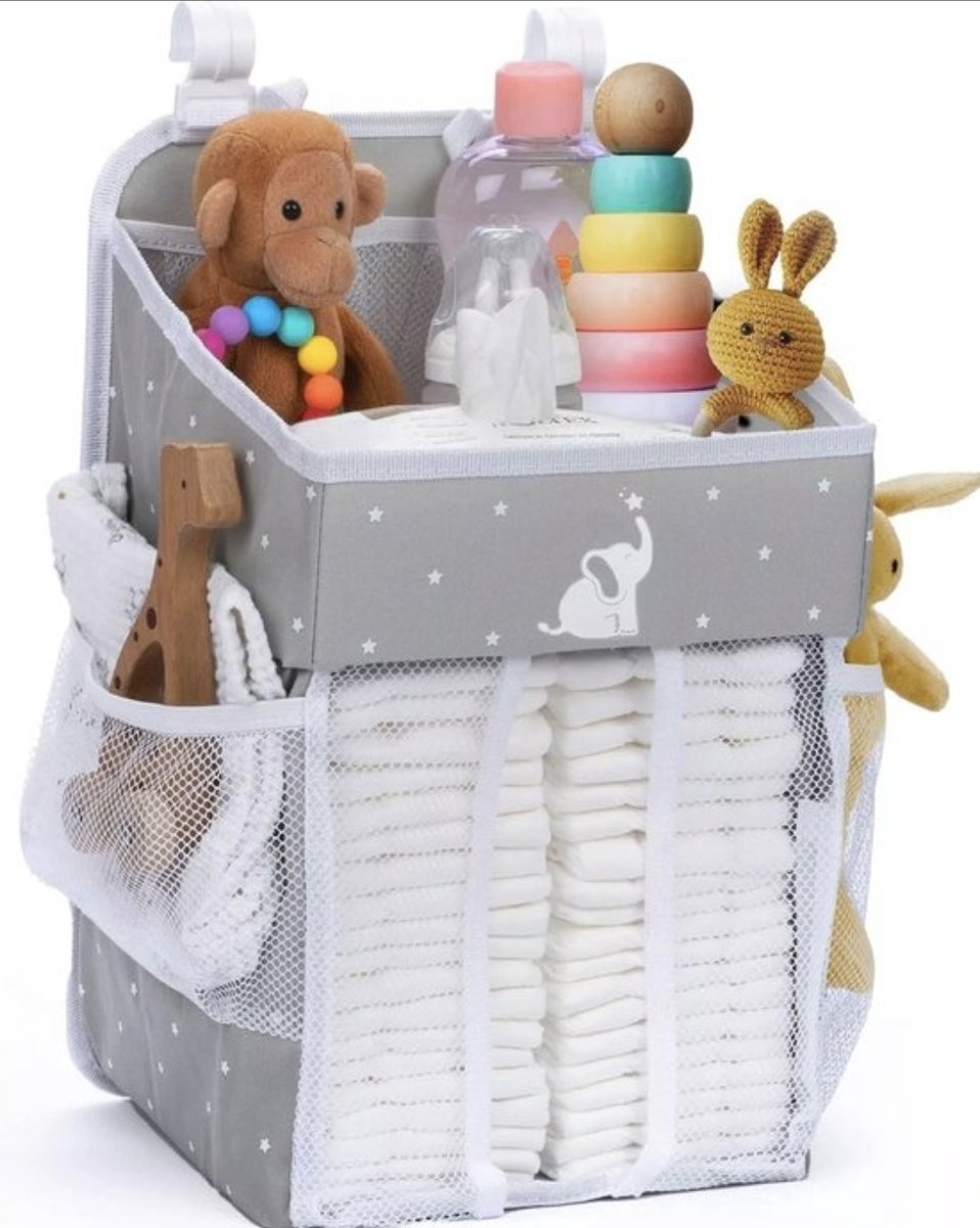 Bol.com Multifunctionele Luieropslag met Compartimenten voor Luiers, Babyaccessoires en Speelgoed | Ruimtebesparende Organizer v... aanbieding