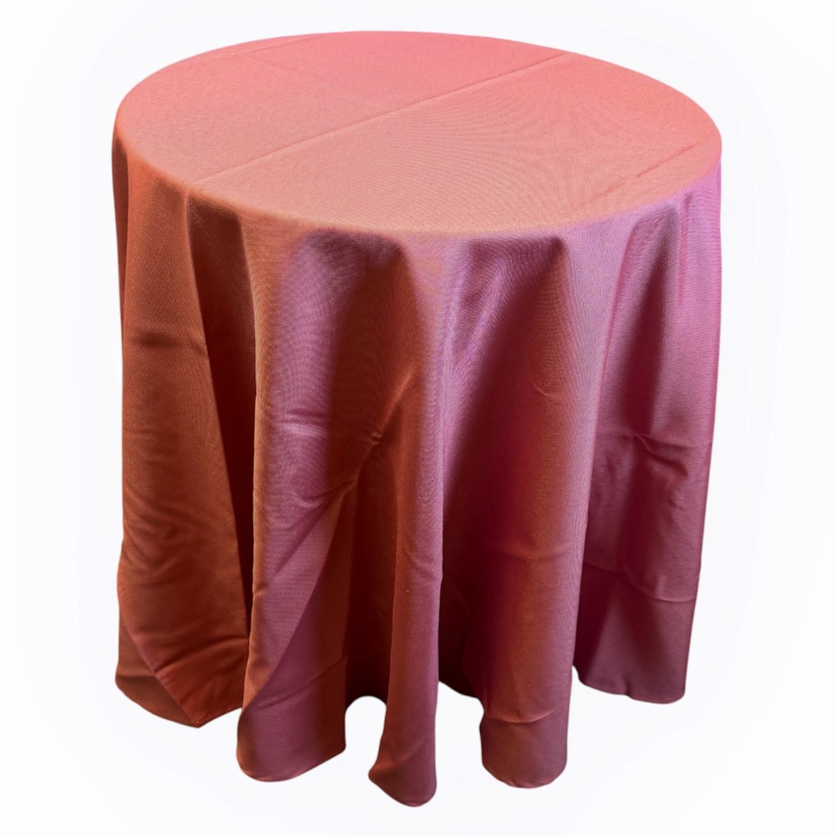 Tafelkleed - Onderkleed - Tafellaken - Roze - Rond 160 cm