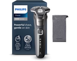 Philips Shaver 5000 Series S5887/35 - Elektrisch scheerapparaat – met trimmer – mannen - Met reisetui