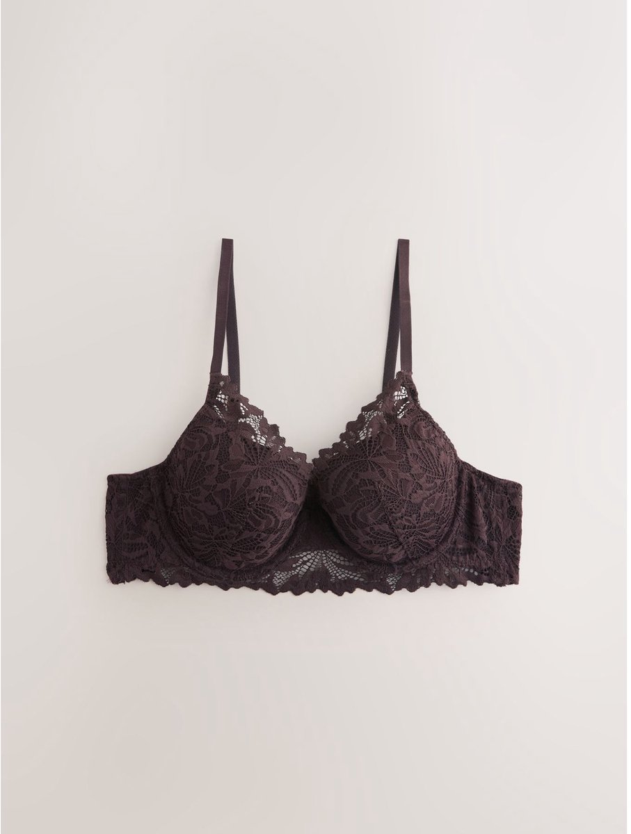 Next Dames - Kanten ultieme comfortabele beha - Bruin Chocolate Brown