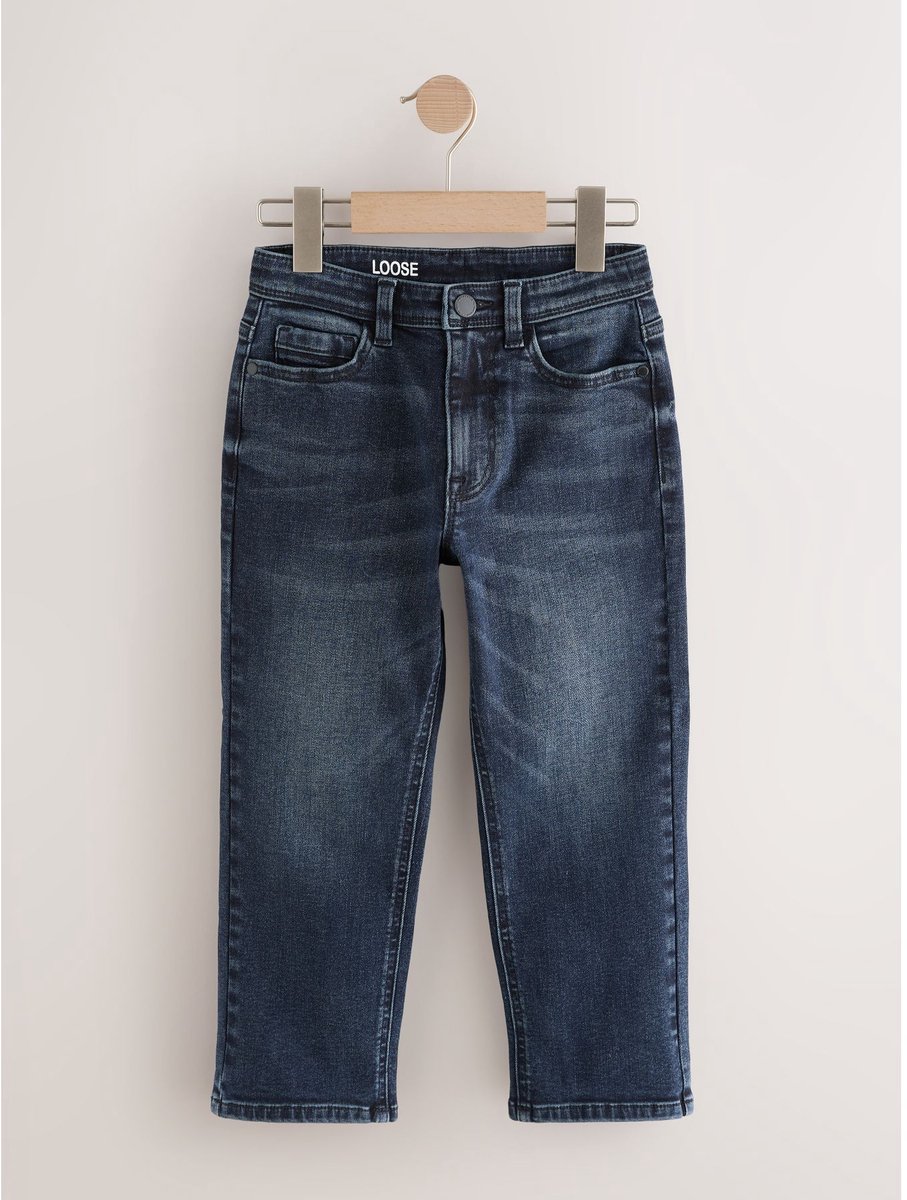 Next - Jongens - Stretchjeans met ruimvallende pasvorm - Blauw