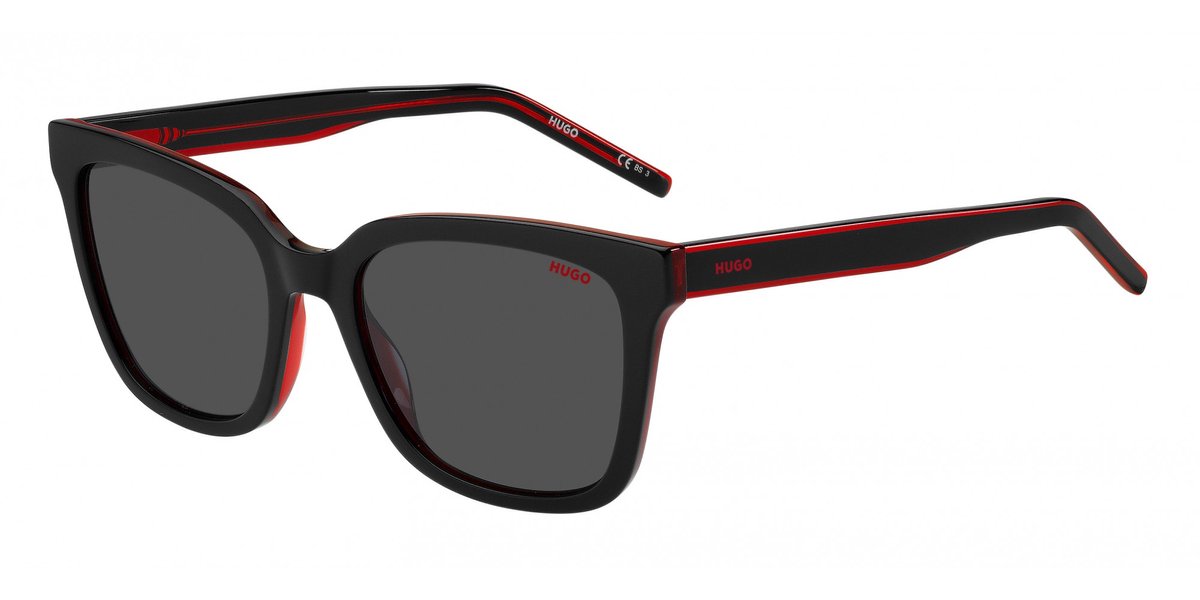 Hugo HG 1248/S Black red 54/19/140 WOMAN Zonnebrillen