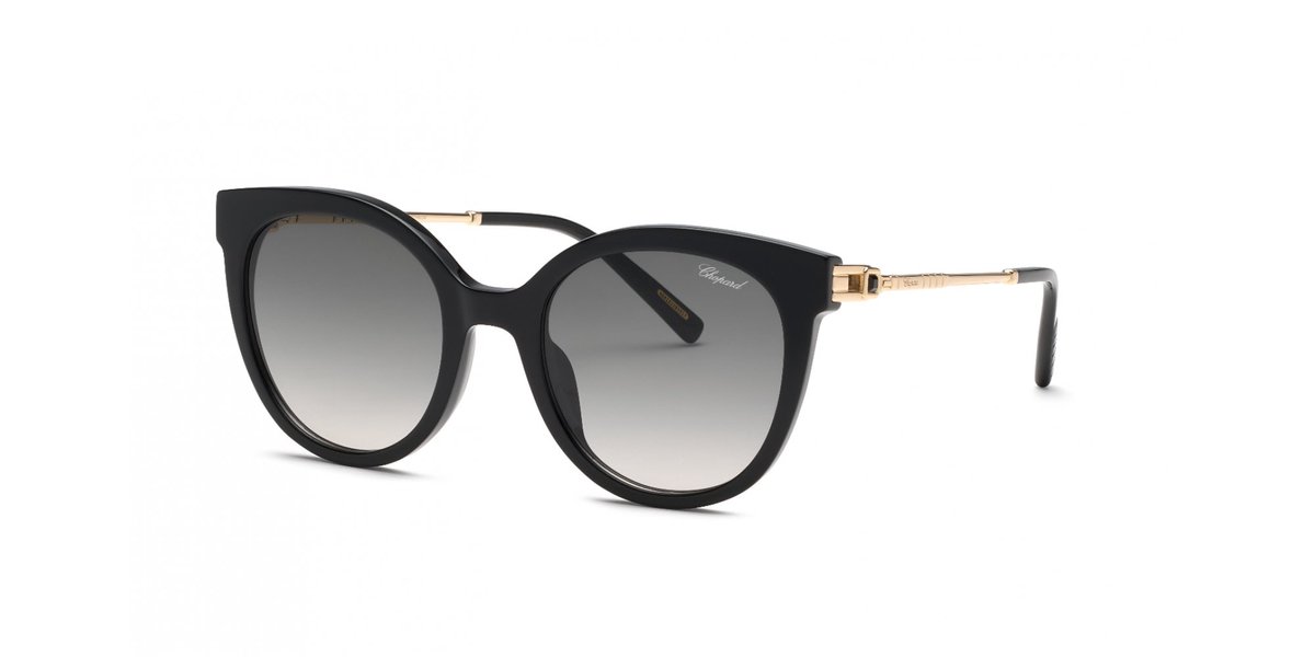 Chopard SCH405S Nero lucido 52/21/135 WOMAN Zonnebrillen